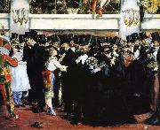 Edouard Manet Un bal a l'Opera oil on canvas